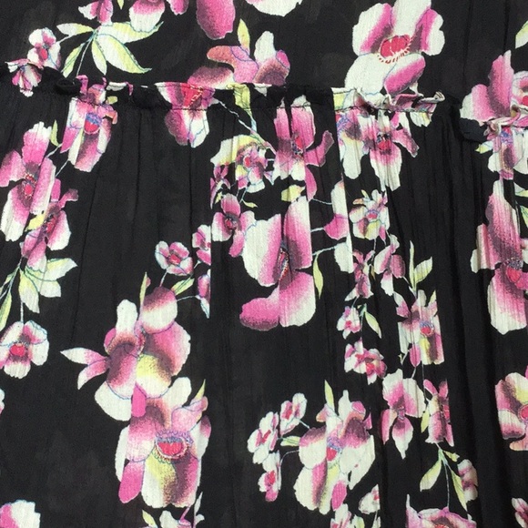 NWT Free People Garden Party dress,red XS, black S - Picture 7 of 8